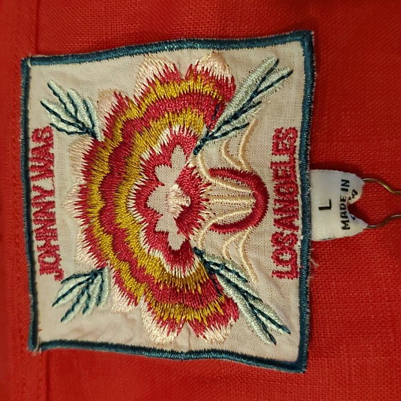 New Johnny Was 100% Linen "Messine" Top sz L - Picture 8 of 9